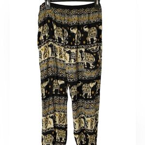 earthbound elephant boho pants size large-xl🐘